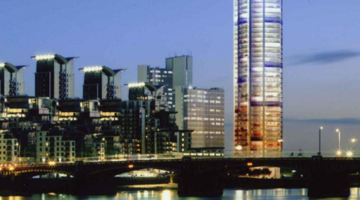 St George Wharf Tower тАУ Londra, Gran Bretagna